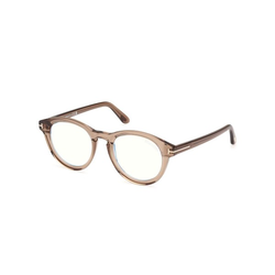 Tom Ford Ženski okvir za dioptrijske naočare Blue Block 0FT5940-B 4849, Smeđi