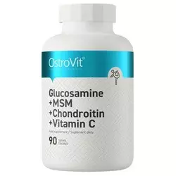 OstroVit Glucosamine + MSM + Chondroitin, 90 kapsula
