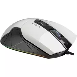 A4Tech Gejmerski miš A4-W70 MAX PANDA WHITE, Bloody, RGB, 10000Dpi, USB, Beli