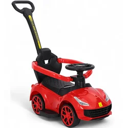 Guralica za decu sa ručkom Happy Rider BBO 608RED