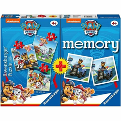 Ravensburger društvena igra - Igra memorije Patrolne Šape (25/36/49 delova)