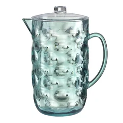 Evviva Vrč s pokrovom Bubble 2,7l/moder/metakrilat