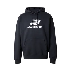 new balance Majica Essentials črna/bela
