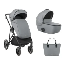 KikkaBoo Kolica Thea 2in1 set sa tvrdom korpom Grey ( KKB20135 )