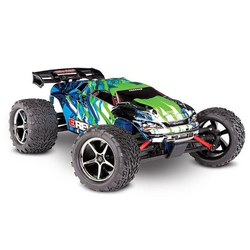 TRAXXAS E-REVO 1/16 4X4 BRUSHED RTR - GREEN