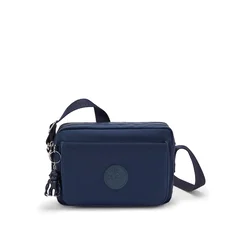 KIPLING Torba za čez ramo Abanu temno modra
