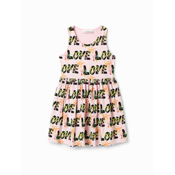 Desigual Obleka TESS, roza