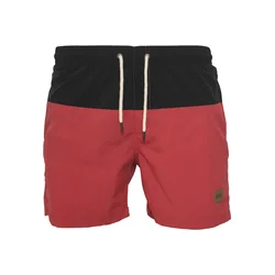 Urban Classics Kratke kopalne hlače, rdeča