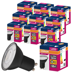 LED sijalica VALUE PAR16 GU10/4,5W/230V 2700K 120° crna - Ledvance