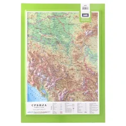 Mount everest reljefasta mapa a3 srbija ( B2C06900 )