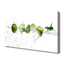 tulup.si Slika na platnu Lime vode kuhinja 140x70 cm