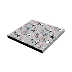 shumee Postelja - Vzmetnica SQUAR Catnip 60x60x5 cm
