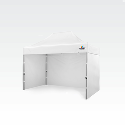 Paviljon za zabave 2x3m - plus 3 stene - Bela
