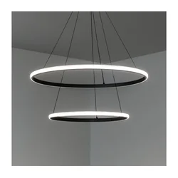 LED prigušiva lampa na sajli LED/55W/230V 3000-6500K prečnik 60 cm + daljinski upravljač