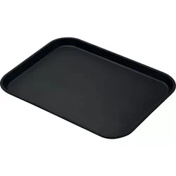 Cambro protizdrsni pladenj iz steklenih vlaken 45,7x35,5 cm, črn