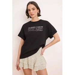 Trendyol Milla Ženska majica TWOSS26TS00118, Crna