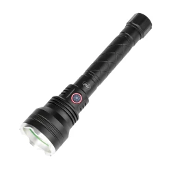 Aluminijasta svetilka PNI Adventure F410, z 10W LED, 700 lumnov, do 250 m, IP44, USB Type C, priložene baterije 3000mAh