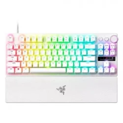 Huntsman V3 Pro Tenkeyless 2025 - 8K Tenkeyless Analog Optical Esports Keyboard - White Edition