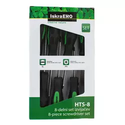 Set odvijača komplet 8 kom. Iskra ERO HTS-8