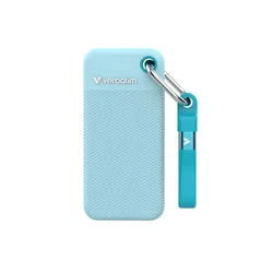 VERBATIM Zunanji disk SSD 1 TB Pocket SSD, USB-C, modri