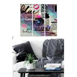 Wallity slika MDF100196442, 70x50 cm, 3 dijela