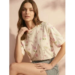 Sinsay - LADIES` T-SHIRT - šareno