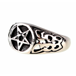 Prstan ETNOX - Pentagram - SR696