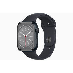 APPLE pametna ura Watch Series 8 Aluminium 45mm GPS, Midnight (Sport Band, Midnight)