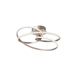LED plafonski luster CORT LED/40W/230V srebrni
