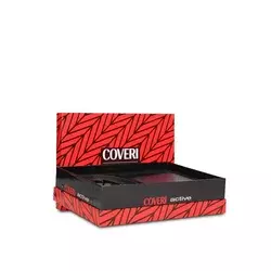 Coveri Muški Set kožni novčanik i Kaiš C-1025, Crni