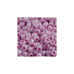 Kašaste perle (seed bead) 8/0 -3 mm pastelna lila