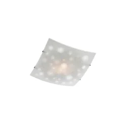 Redo 05-904 - Plafonsko svetlo ISIDE 1xE27/42W/230V 30x30 cm prozirno