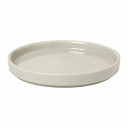 Bel keramičen krožnik Blomus Pilar, o 14 cm