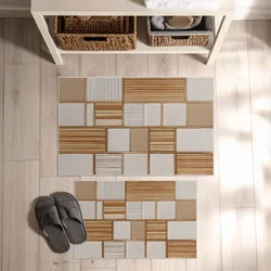 Lessentiel Maison Set prostirki za kupatilo Asr37, 2 dela, Narandžasta