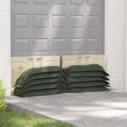 Vreće s pijeskom 50 pcs Zelena 120 x 27 cm HDPE