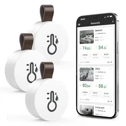 Oria bluetooth termometer in higrometer - komplet 3