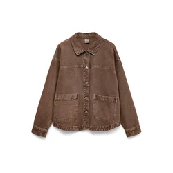 VERO MODA Prehodna jakna VMJamie rjava