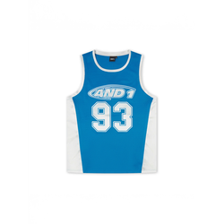 AND1 Majica 93 Airtex modra/bela