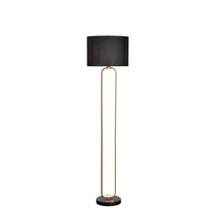 Rabalux Podna lampa Domiro, LED, 30W, 3000K+E27, 165cm, Crna