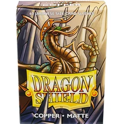 Dragon Shield 60 Japanese Size Sleeves - Copper Matte