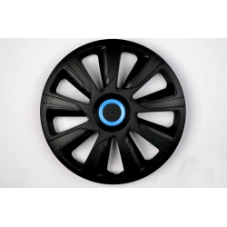 CAR 888 ACCESSORIES Univerzalne Ratkapne 14 Black/Blue Abs Set