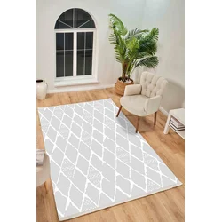 Conceptum Hypnose Tepih Boyut By053, 160x500 cm, Sivi
