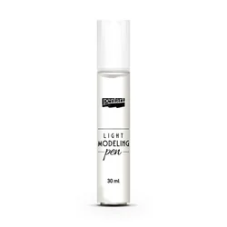 Svetla modelirna pasta v tubi Pentart - 30 ml (strukturna)
