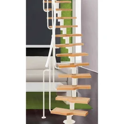 Stepeniste atrium mini drvo metal ral 9010