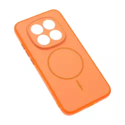 Maska Mag Case Matte Line za Xiaomi Redmi Note 15 Pro Plus (EU) narandzasta