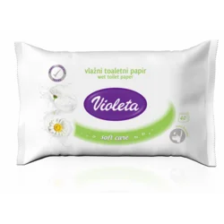 Violeta vlažni toalet papir Kamilica 40/1