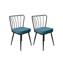 Hanah Home Yildiz 952 V2 Stolice, Plave