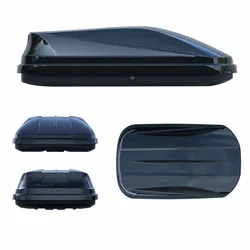 Car 888 Accessories Krovni kofer Premium, 480 l, 139x88x40 cm, Crni