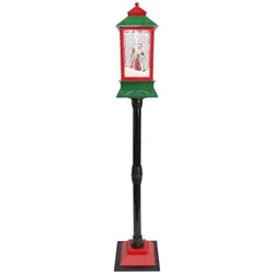 Božićni podni fenjer 148 cm, zeleno-crveni ( 41-883000 )