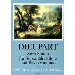 DIEUPART: SUITE IV SOL MINORE NOTE ZA PIHALA